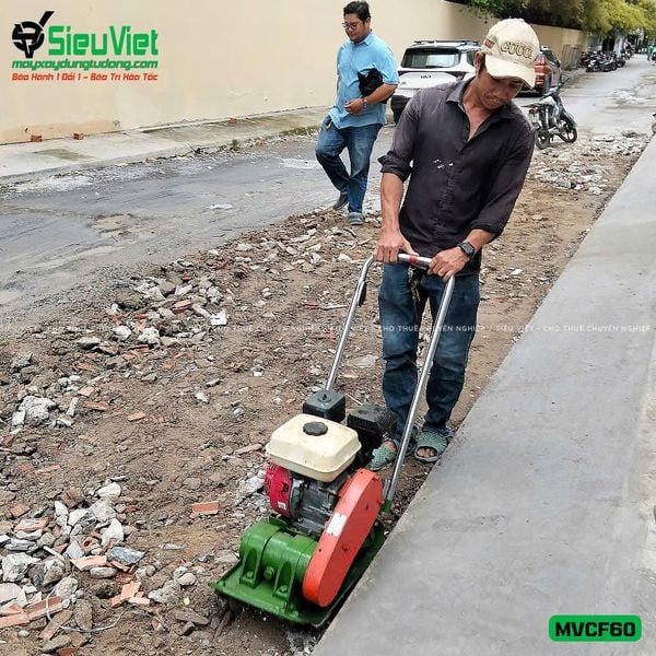 Máy đầm bàn MVCF60 Mikasa Nhật Bản cũ