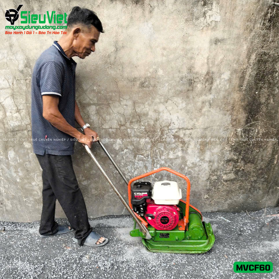 Máy đầm bàn MVCF60 Mikasa Nhật Bản cũ