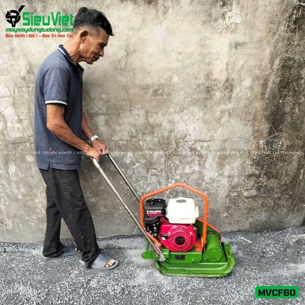 Máy đầm bàn MVCF60 Mikasa Nhật Bản cũ