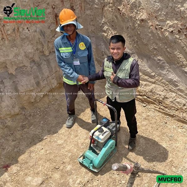 Máy đầm bàn MVCF60 Mikasa Nhật Bản cũ