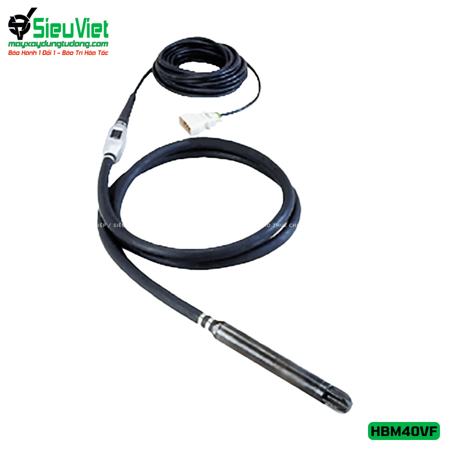 Máy đầm dùi Exen 220V chuyển 24V HBM40VF