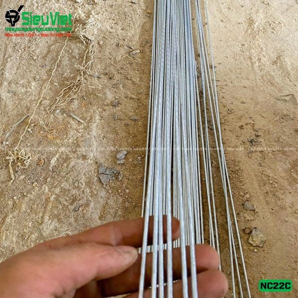 Máy duỗi cắt sắt phi 2.5 - 5mm NC22C (Điện 220v, Dân dụng)