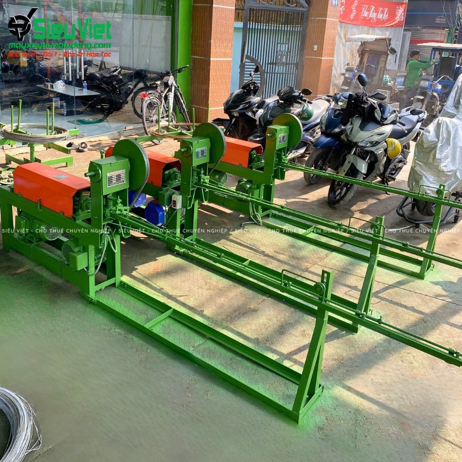 Máy duỗi cắt sắt tự động