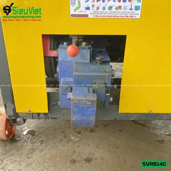 Máy duỗi sắt phế liệu phi 6 > 14mm SVR614C (Điện 380V, 3 Pha) - Có Đầu Cắt