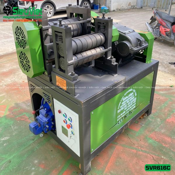 Máy duỗi sắt phế liệu phi 6 > 16mm SVR616C (Điện 380V, 3 Pha)