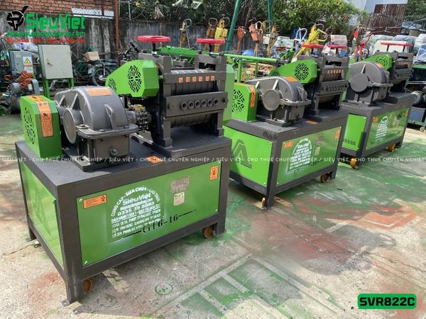 Máy duỗi sắt phế liệu SVR822C