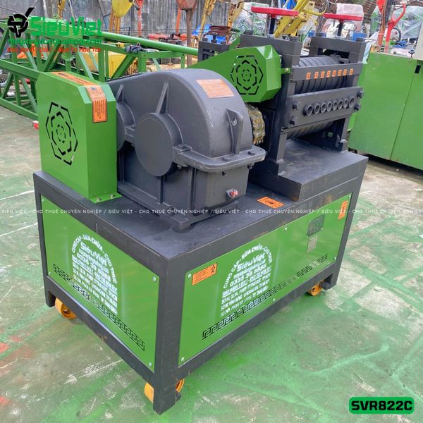 Máy duỗi sắt phế liệu phi 8 > 22mm SVR822C