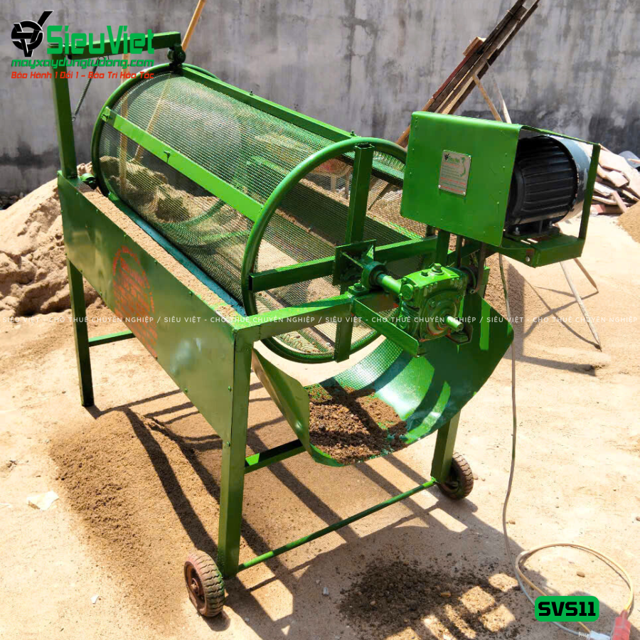 Máy sàng cát SV11 tại Siêu Việt