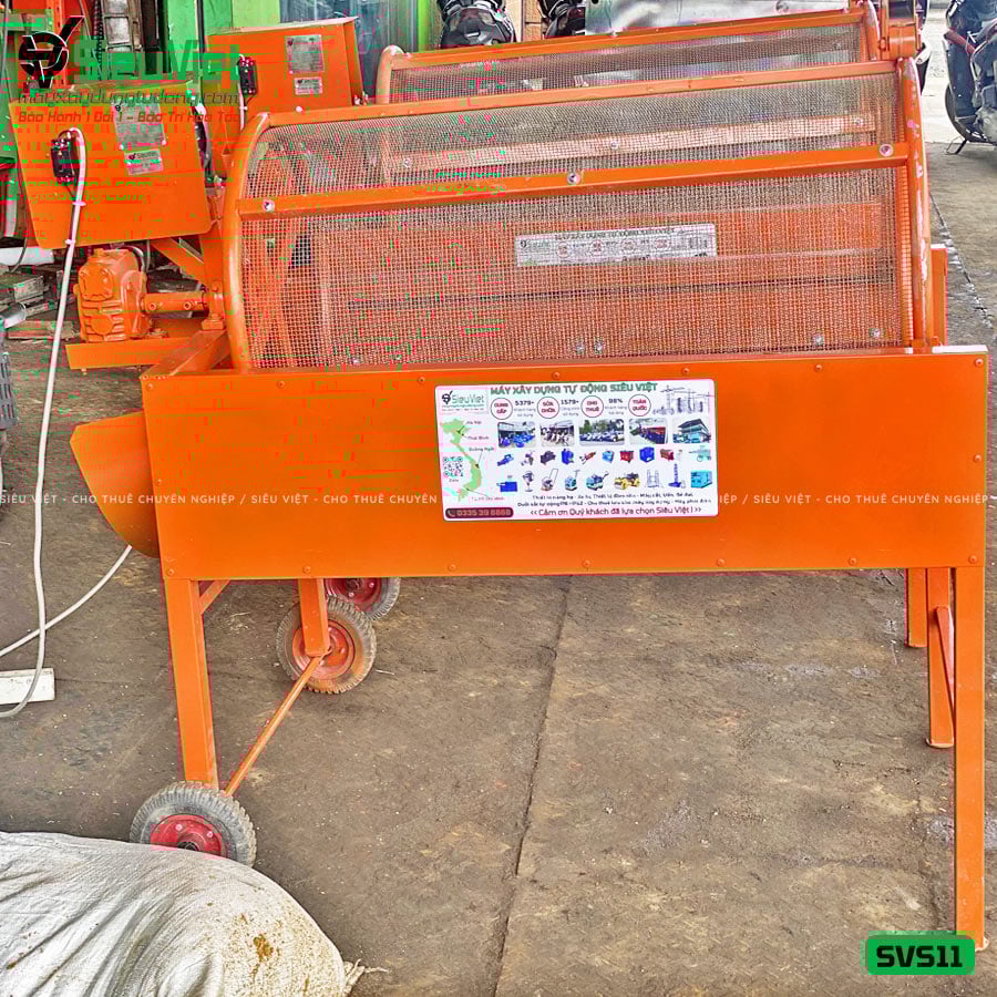 Máy sàng cát SV11 tại Siêu Việt