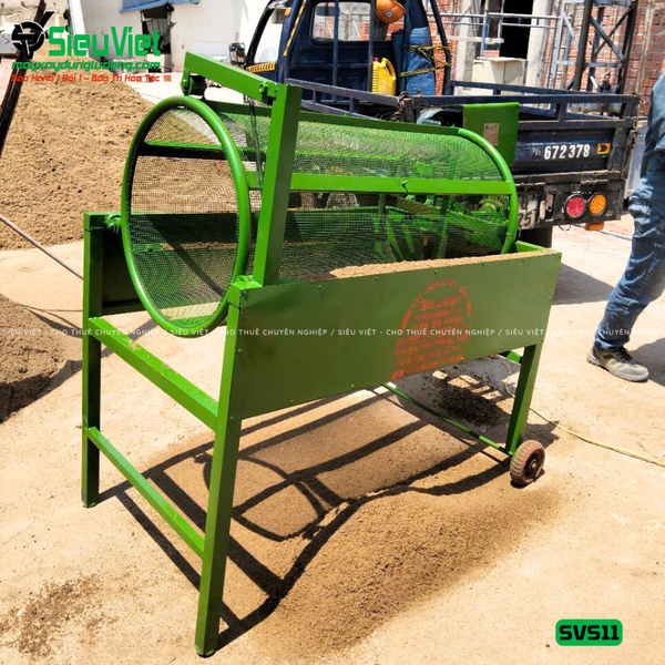 Máy sàng cát SV11 tại Siêu Việt