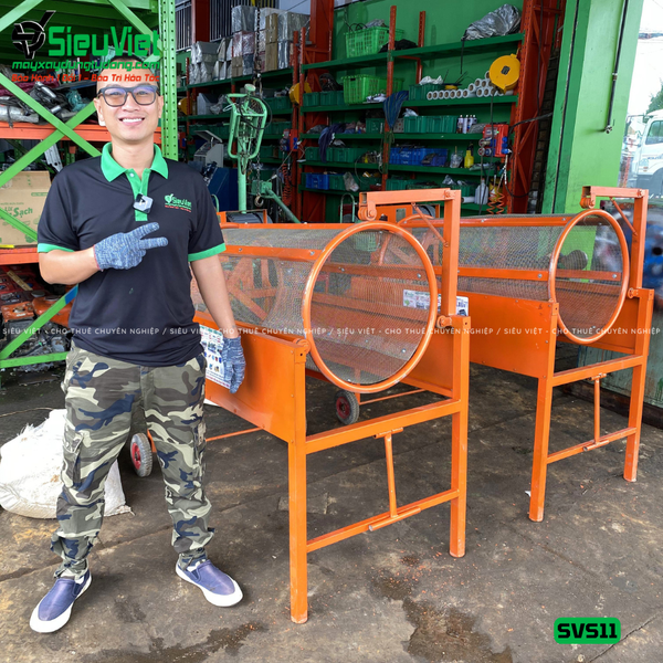 Máy sàng cát SV11 tại Siêu Việt