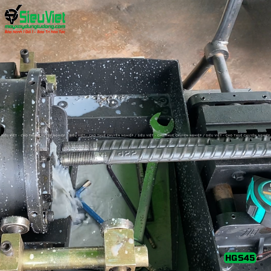 Máy tiện ren HGS45 Trung Quốc - Điện 380V, 3 Pha