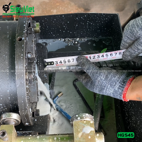 Máy tiện ren HGS45 Trung Quốc - Điện 380V, 3 Pha