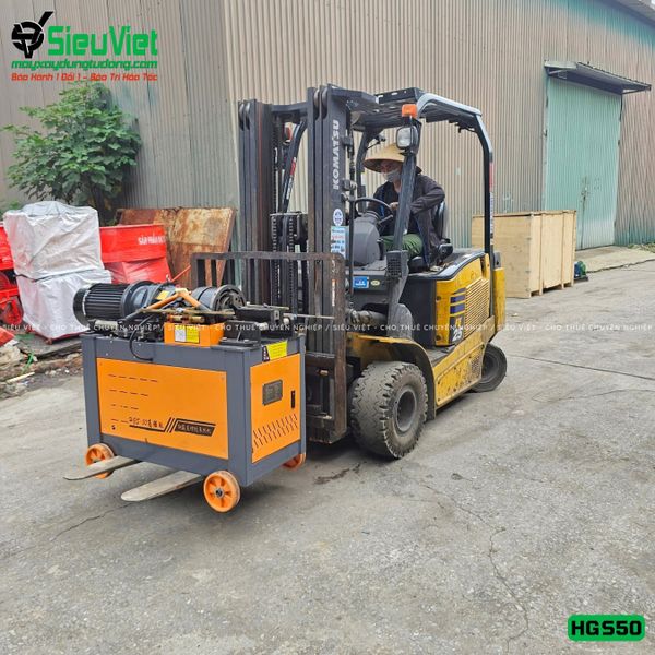 Máy tiện ren HGS50 Trung Quốc - Điện 380V, 3 Pha