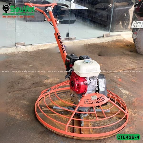 máy xoa nền bê tông đơn
