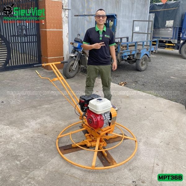 máy xoa nền bê tông tại Siêu Việt