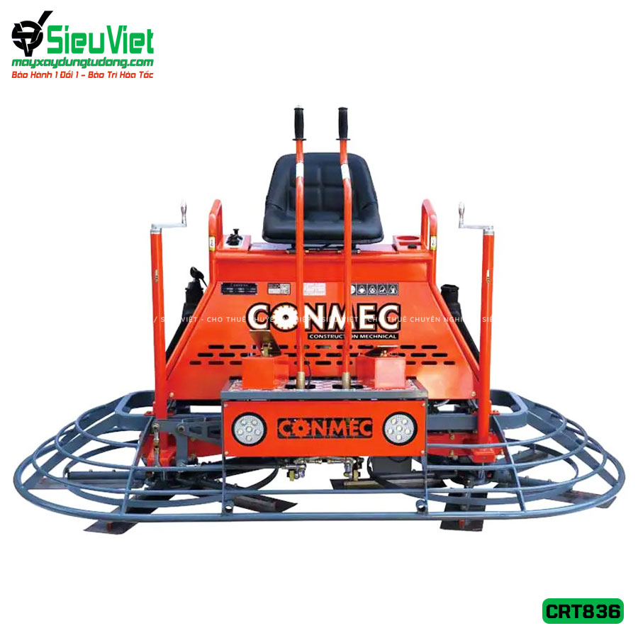 Máy xoa nền đôi CRT836 Conmec Trung Quốc