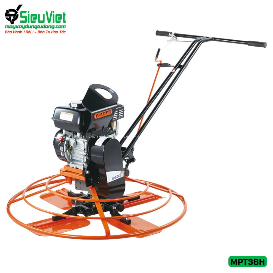 Máy xoa nền Mikasa MPT36H, động cơ Honda GX160
