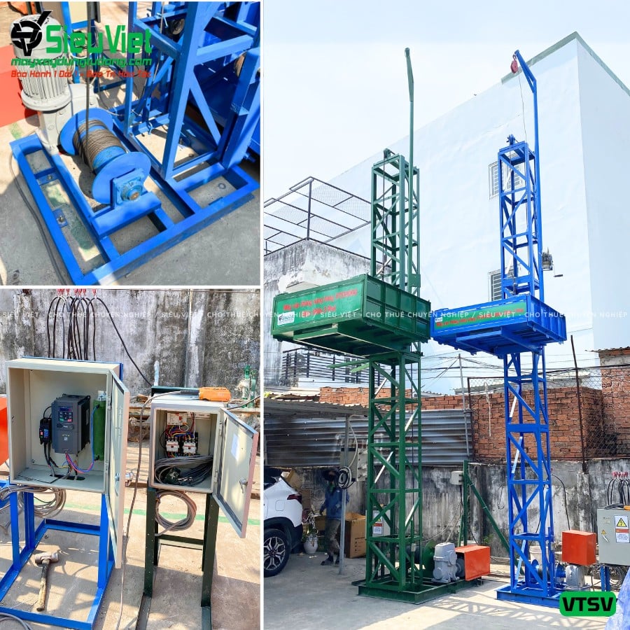 Vận thăng nâng hàng Siêu Việt