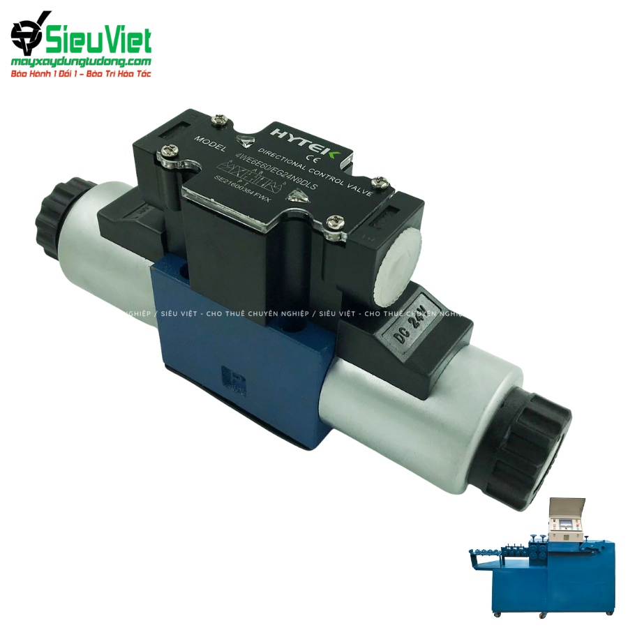 Van chia 2 đầu máy bẻ đai sắt
