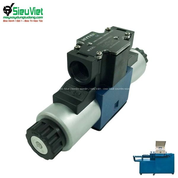 Van chia 2 đầu máy bẻ đai sắt