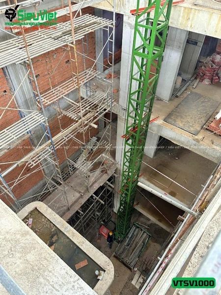 Vận thăng nâng hàng tải trọng 1000Kg - VTSV1000