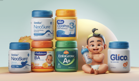 Top 5 Loại Sữa Công Thức Hỗ Trợ Tăng Cân An Toàn Cho Bé