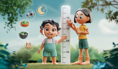 Các yếu tố ảnh hưởng đến chiều cao của trẻ