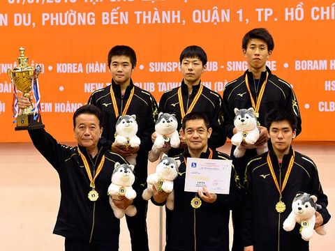 KẾT QUẢ THI ĐẤU GIẢI BÓNG BÀN QUỐC TẾ CÂY VỢT VÀNG LẦN THỨ 32 NĂM 2018