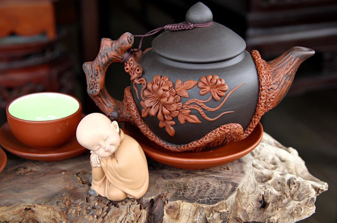Ấm chén tử sa cao cấp- tinh hoa nghệ thuật hình thành từ đất và lửa