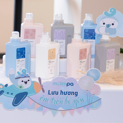 Chính Thức Ra Mắt “Nước Giặt Đa Năng Organic Mompa”