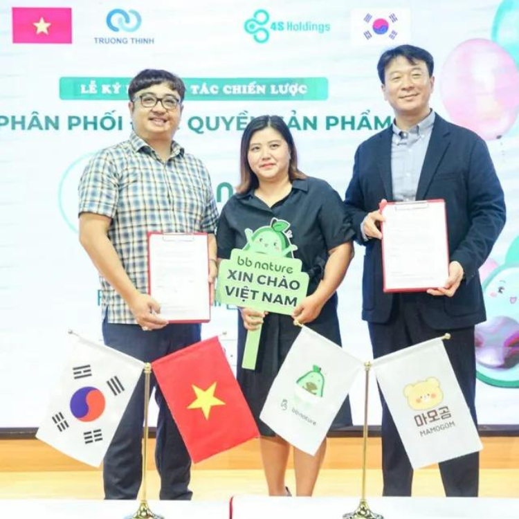 Lễ ký kết hợp tác ra mắt thương hiệu BB Nature tại Việt Nam