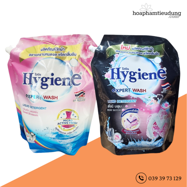Nước giặt đậm đặc hương nước hoa Hygiene Thái Lan 1.8L