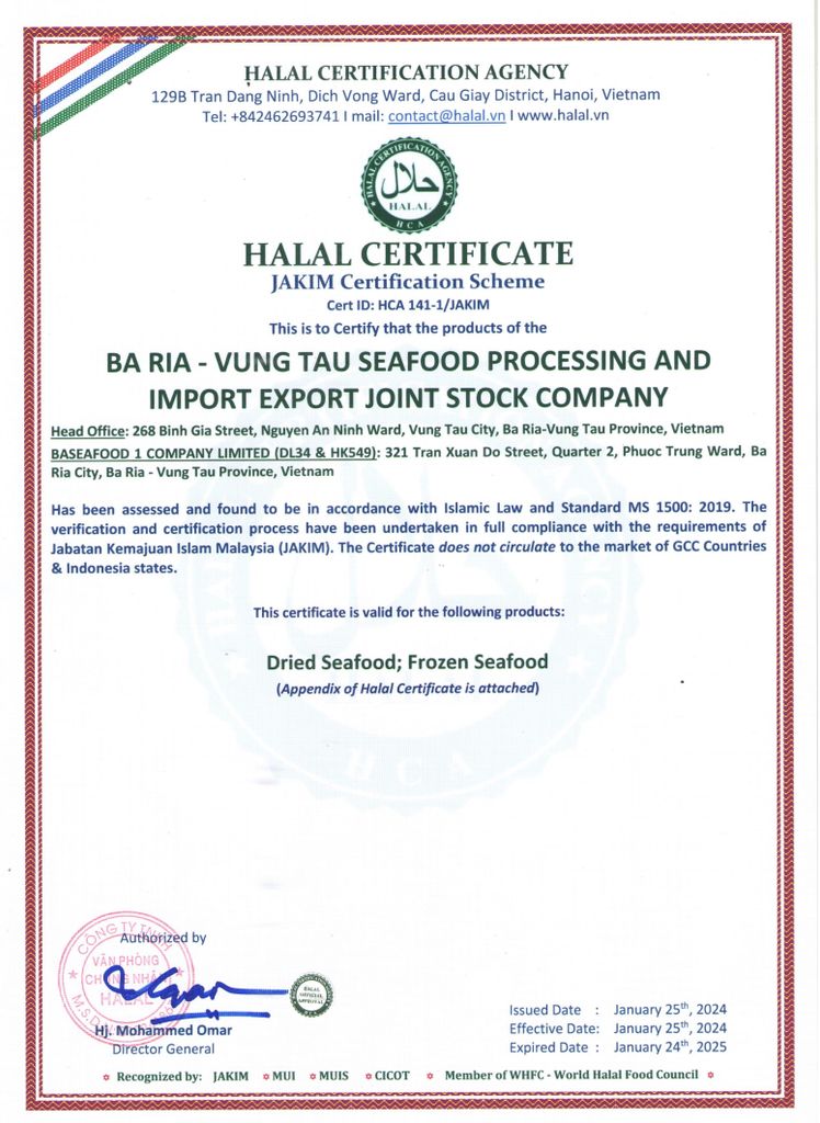 Food Safety Certification HALAL