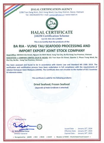 Food Safety Certification HALAL