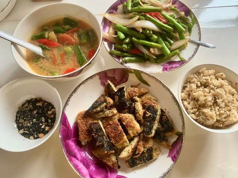 LÀM MẪU BỮA CƠM CHAY THỰC DƯỠNG ĐỦ DINH DƯỠNG ☝️