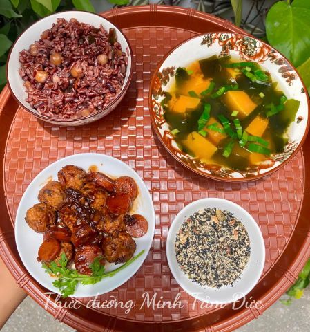 LÀM MẪU BỮA CƠM CHAY THỰC DƯỠNG ĐỦ DINH DƯỠNG ☝️
