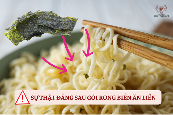 SỰ THẬT ĐẰNG SAU GÓI RONG BIỂN ĂN LIỀN