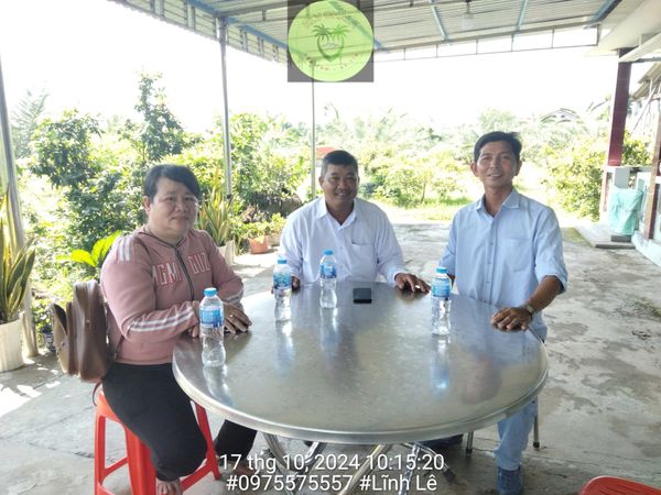 TIẾP HỘI NÔNG DÂN HUYỆN CHÂU THÀNH ĐẾN THAM QUAN MÔ HÌNH