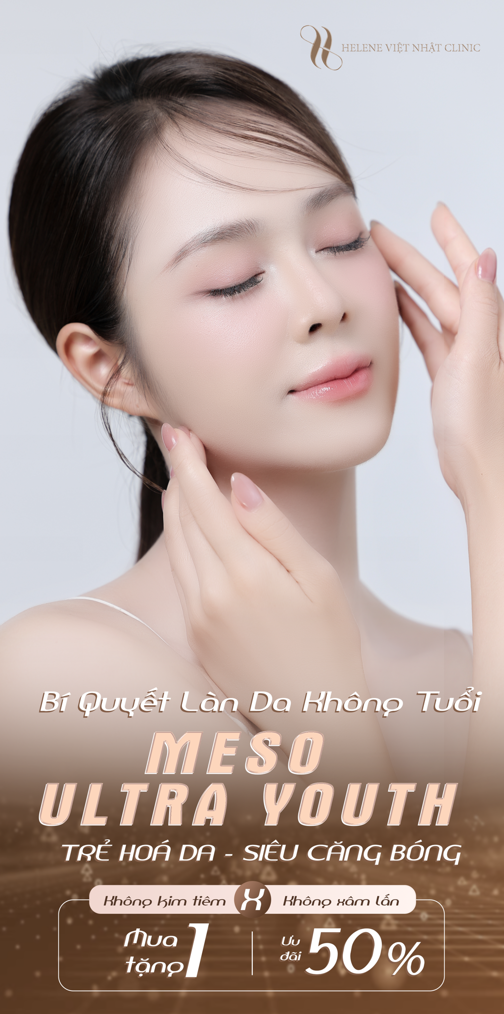 TÁI TẠO LÀN DA KHÔNG TUỔI CÙNG MESO ULTRA YOUTH