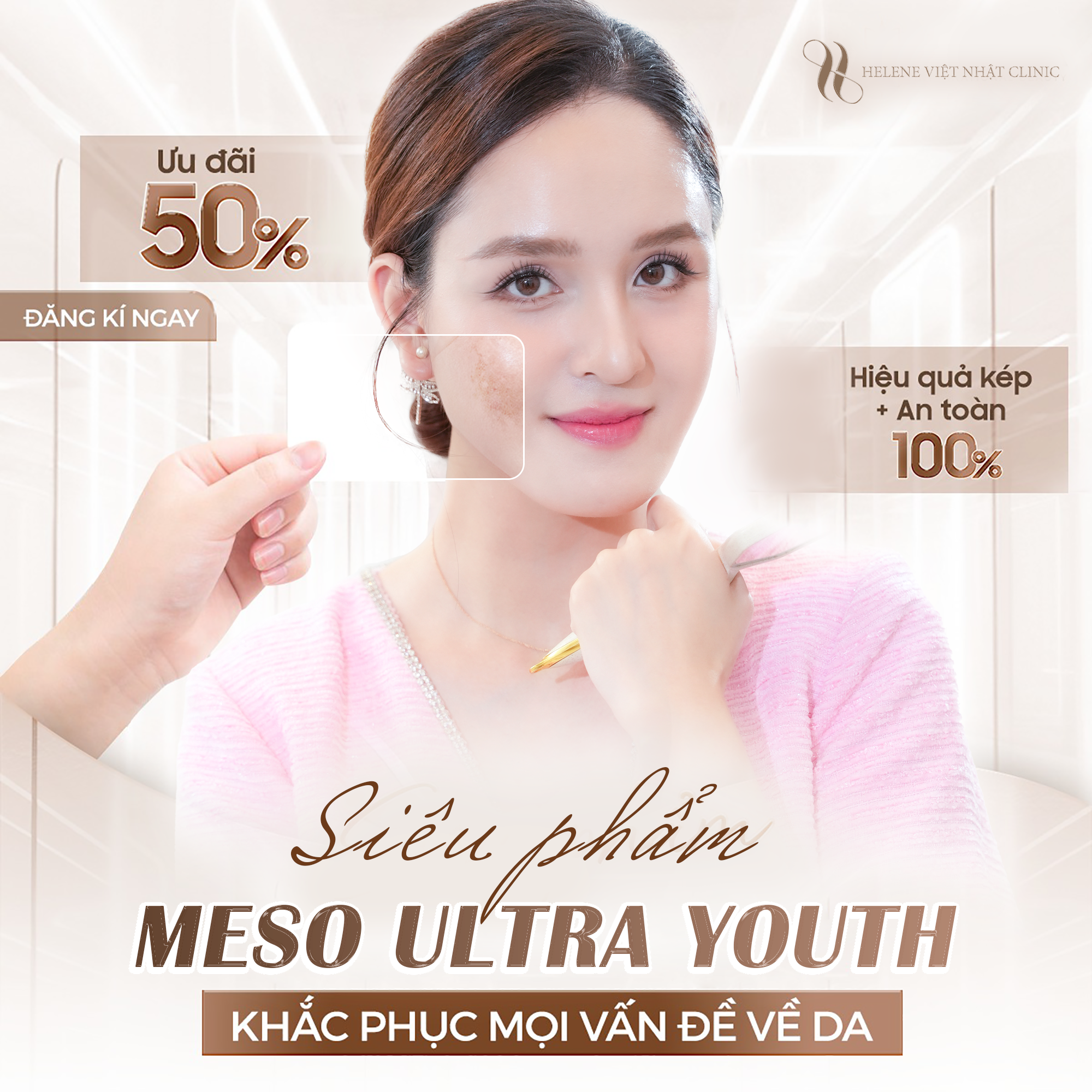 Làn Da Mướt Mịn, Rạng Ngời Nhờ Meso Ultra Youth - Ưu Đãi 50%