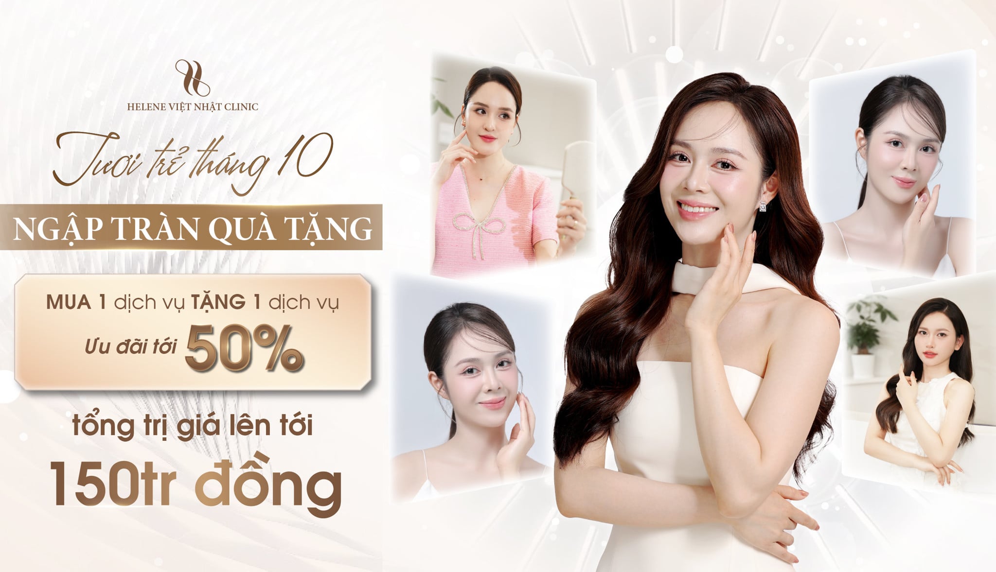 💫 Nhẹ nhàng thu sang - Tháng vàng ưu đãi tại Helene Việt Nhật Clinic 💫