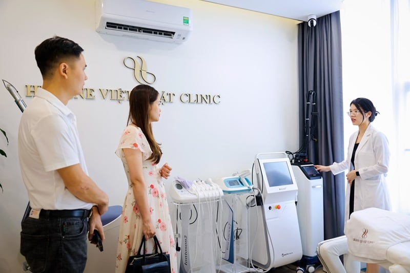 Cùng chuyên gia tham quan một vòng Helene Việt Nhật Clinic