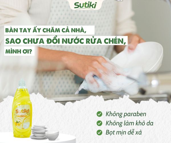 5 lý do nên chọn nước rửa chén an toàn cho da tay?