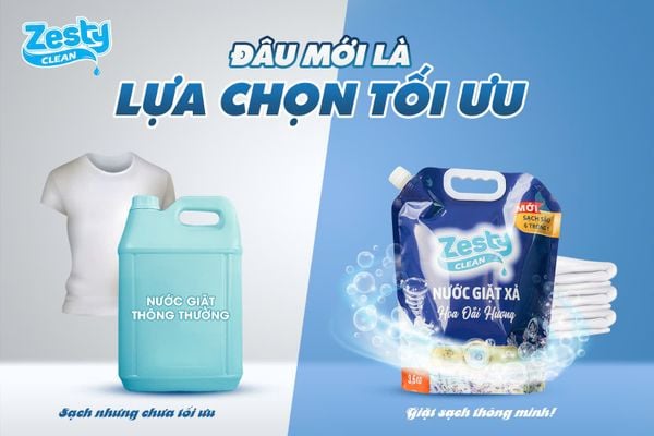 NƯỚC GIẶT ENZYME VÀ NƯỚC GIẶT THÔNG THƯỜNG – ĐÂU MỚI LÀ LỰA CHỌN TỐI ƯU?