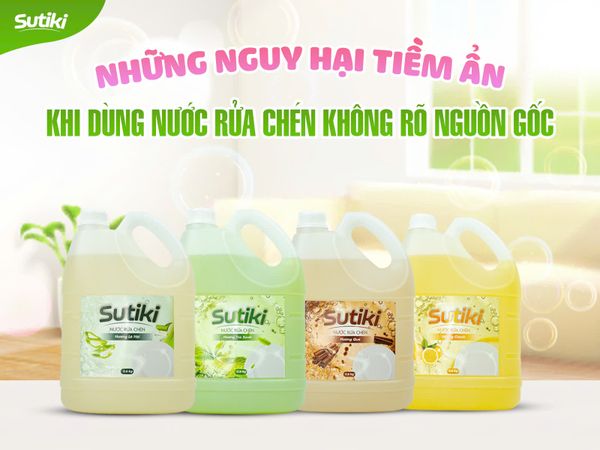 Những Nguy Hại Tiềm Ẩn Khi Dùng Nước Rửa Chén Không Rõ Nguồn Gốc