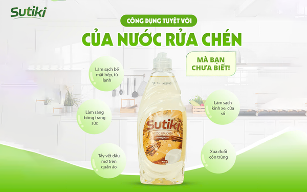 Công Dụng Tuyệt Vời Của Nước Rửa Chén Mà Bạn Chưa Biết!