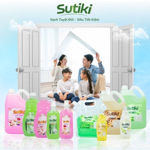 Bí Quyết Giữ Nhà Cửa Luôn Sạch Thơm Với Bộ Đôi Sutiki: Nước Lau Sàn & Nước Rửa Chén