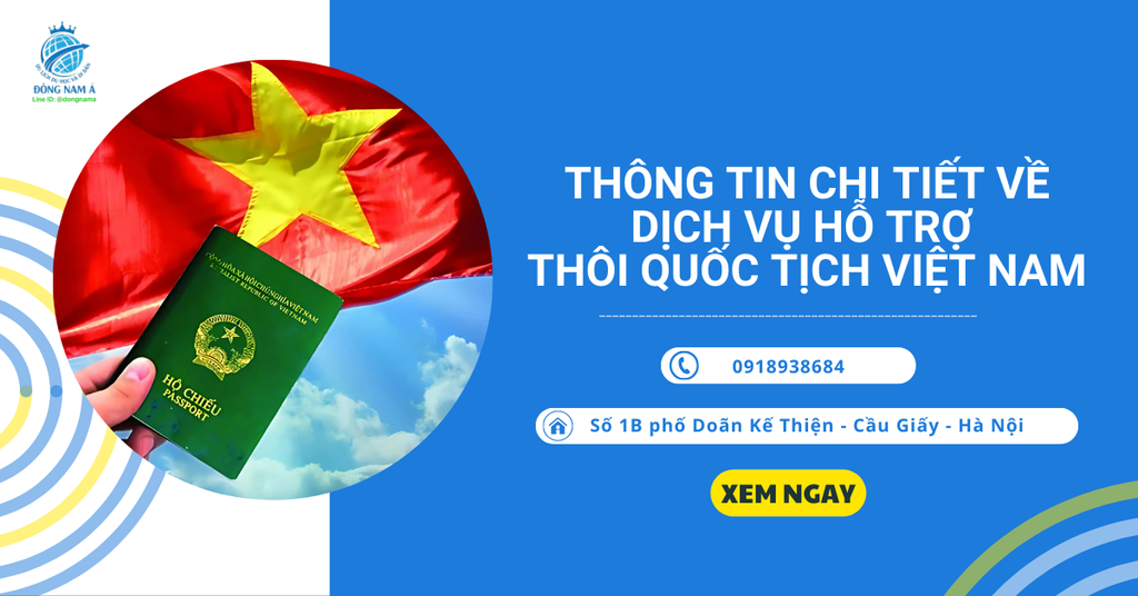 Dịch vụ Hỗ trợ Thôi Quốc Tịch Việt Nam