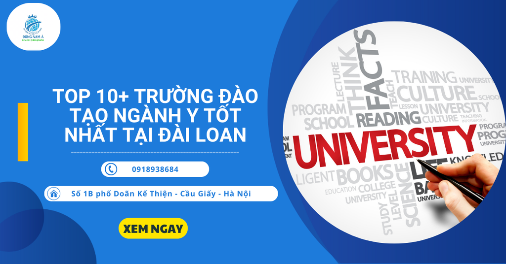 Top 10+ trường đào tạo ngành Y tốt nhất tại Đài Loan